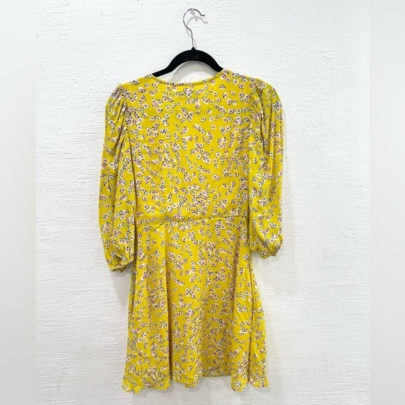 Nicholas Danni Floral Front Tie Mini Dress - Picture 7 of 8